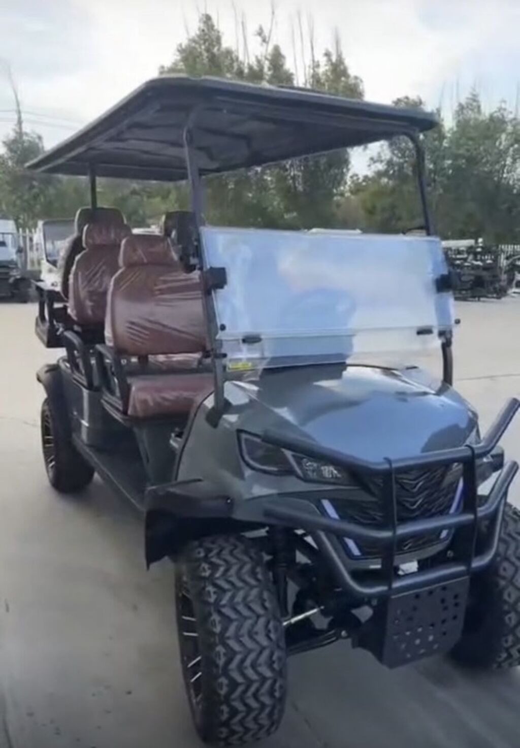 Elektrikli 8 nəfərlik golf karı / transfer buggy - Geniş tutum: 4 — Mallar, Bakı (4)