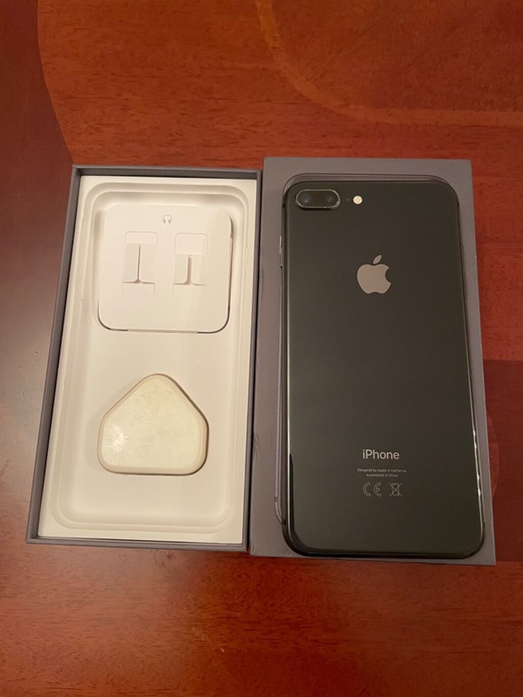 IPhone 8 Plus, 64 GB, Qara, Barmaq izi — Apple iPhone, Salyan (2)