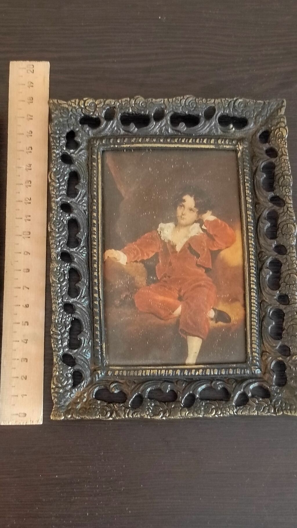 Bürünc çərçivə.İtaliya.İki ədəd dekorativ divar rəsmi – klassik üslub — Mallar, Fatmayı (2)