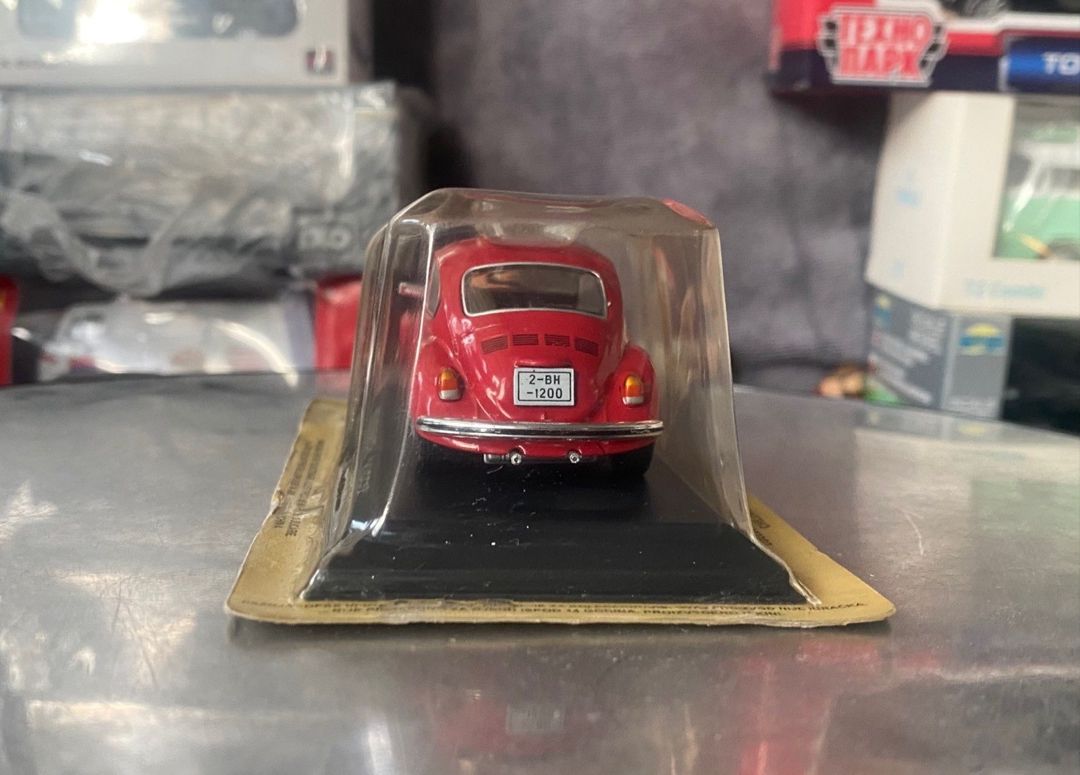Коллекционная модель Volkswagen Käfer Red 1965 — Kolleksiyalar, Bakı (7)