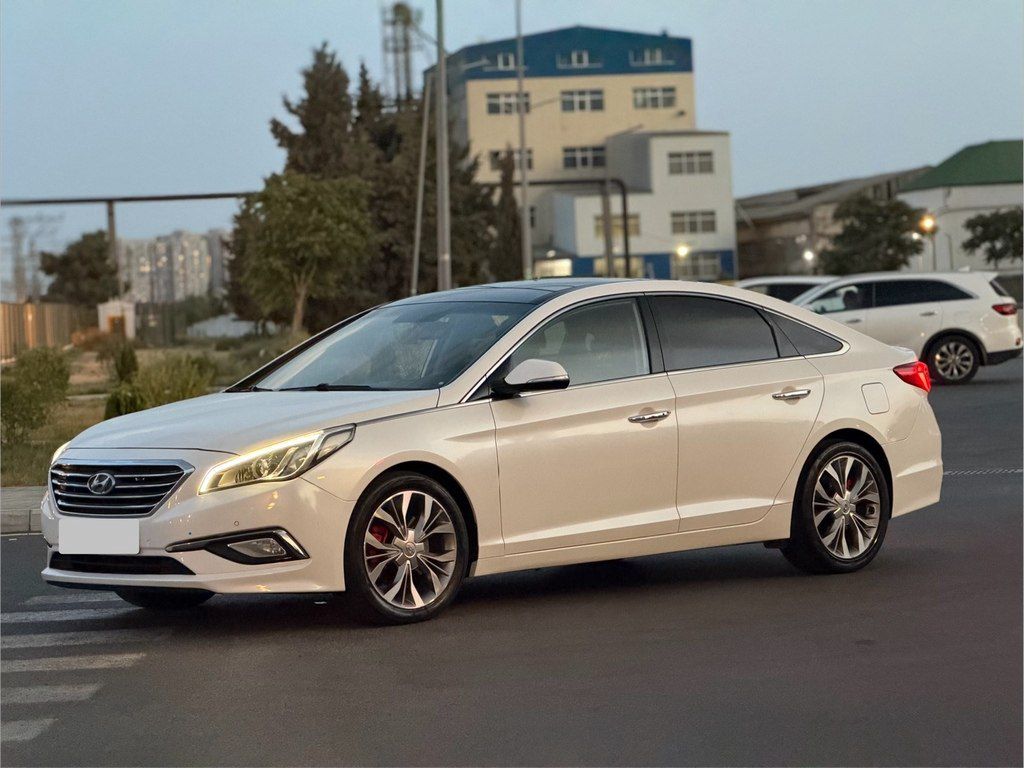 Hyundai Sonata, 1.7 L, 2016 il, 201 000 km — Avtomobillər, Bakı (5)