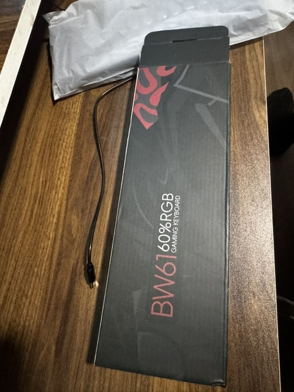 BW61 60% RGB Gaming Klaviatura Yenidir sadece acilib yoxlanilib — Elektronika, Bakı (3)