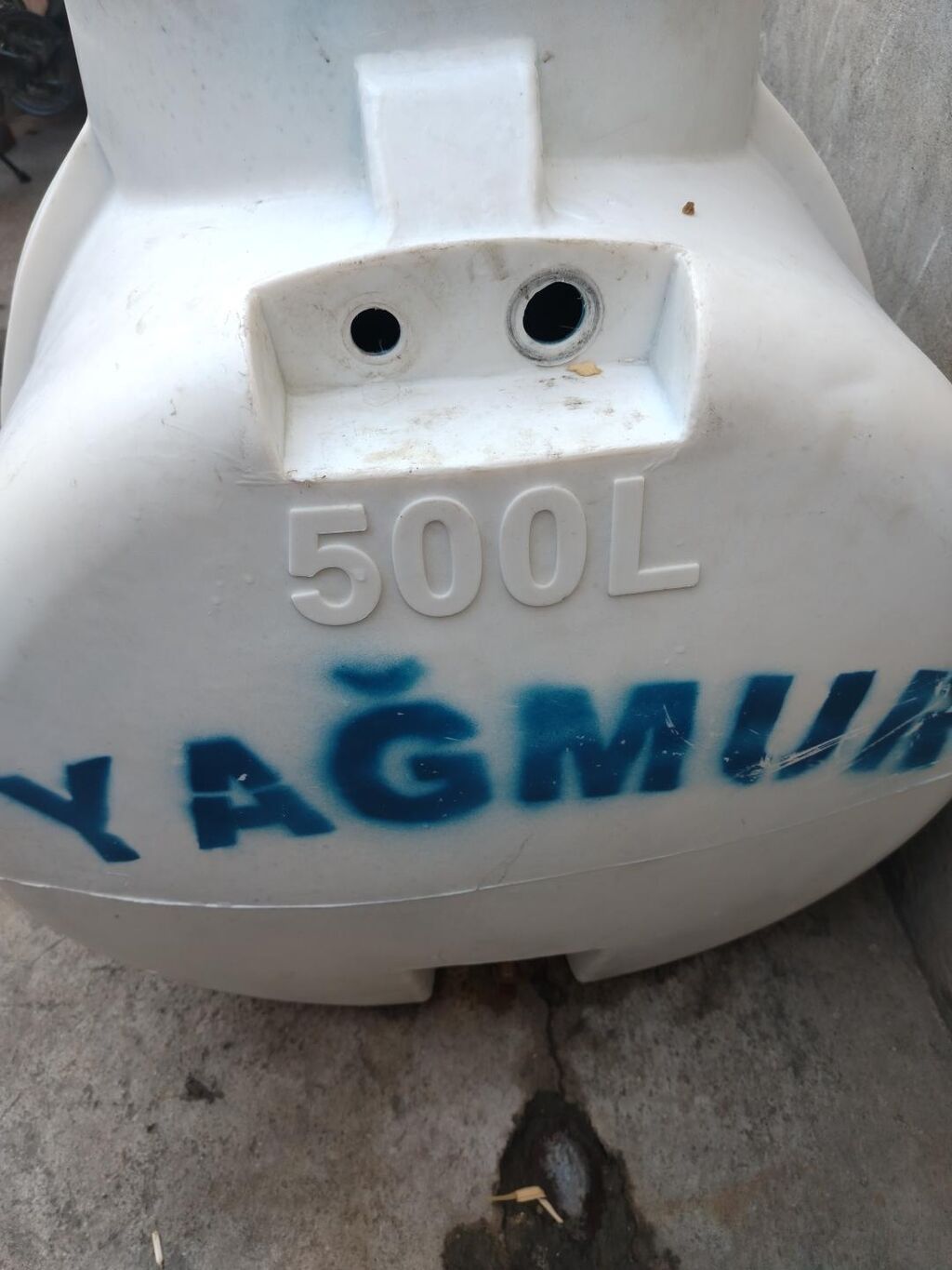 Bak, Plastik, 500 l l, İşlənmiş, Ünvandan götürmə — Mallar, Bakı (3)