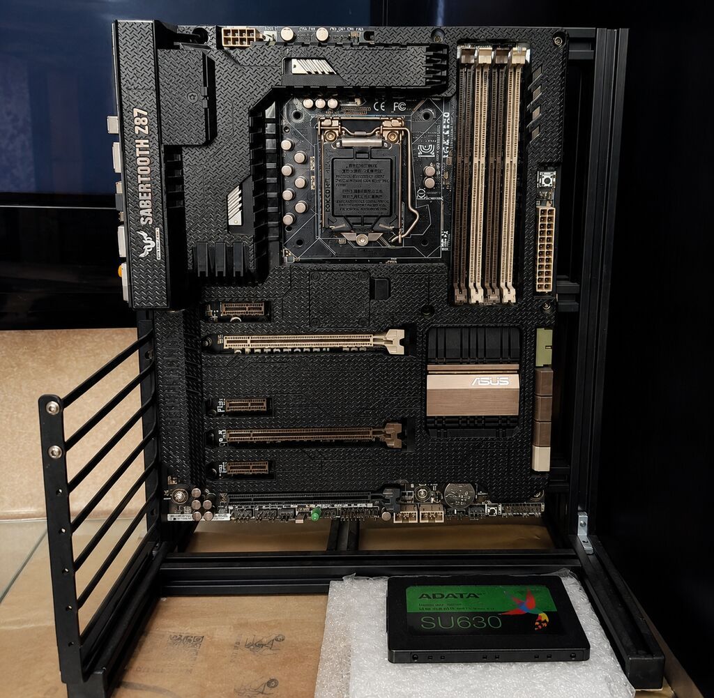 ASUS Z87 TUF + Open Air Case + G3258 TAGS: 2100 2100T 2105 2120 — Elektronika, Bakı (2)