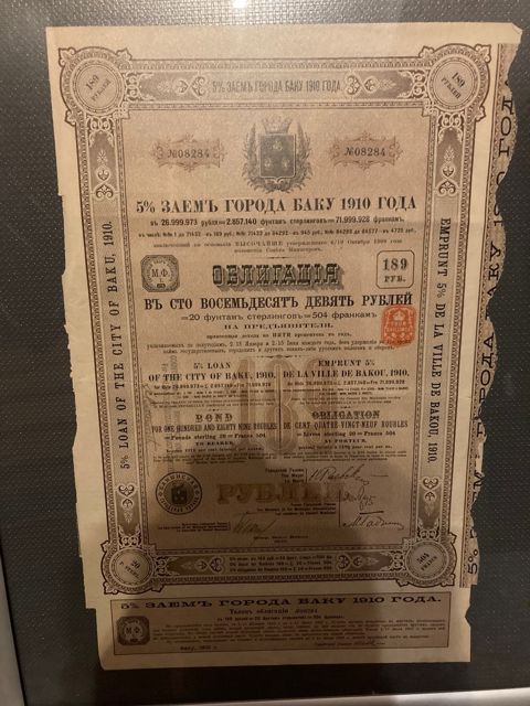 Zayom 1910- cu il Bakı ş — Bakı