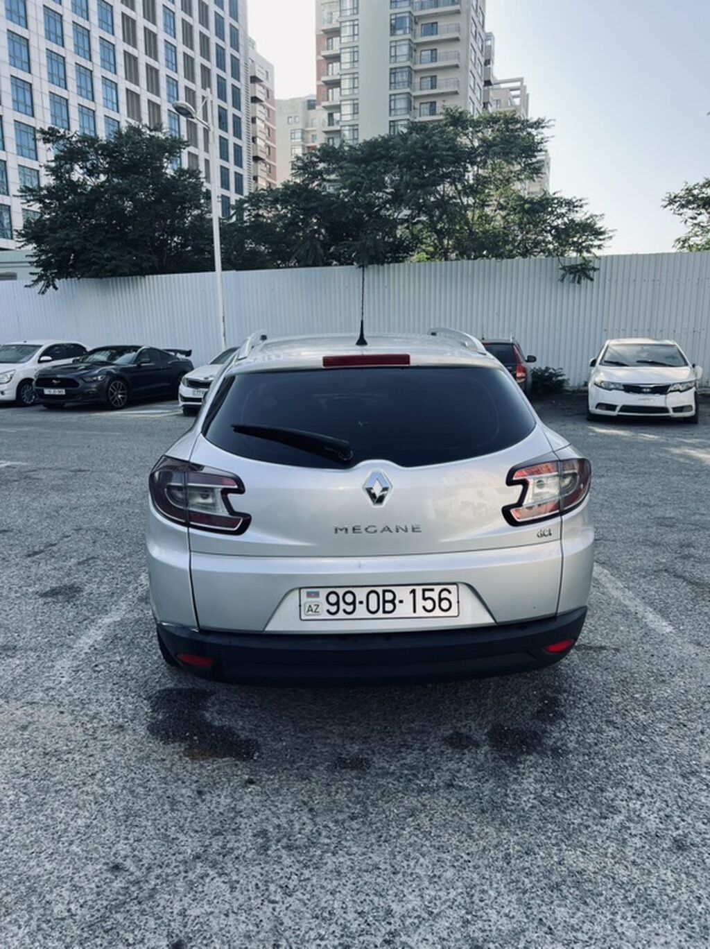 Renault Megane Estate (universaI) – gümüşü rəng Texniki və daxili — Avto, Bakı (6)