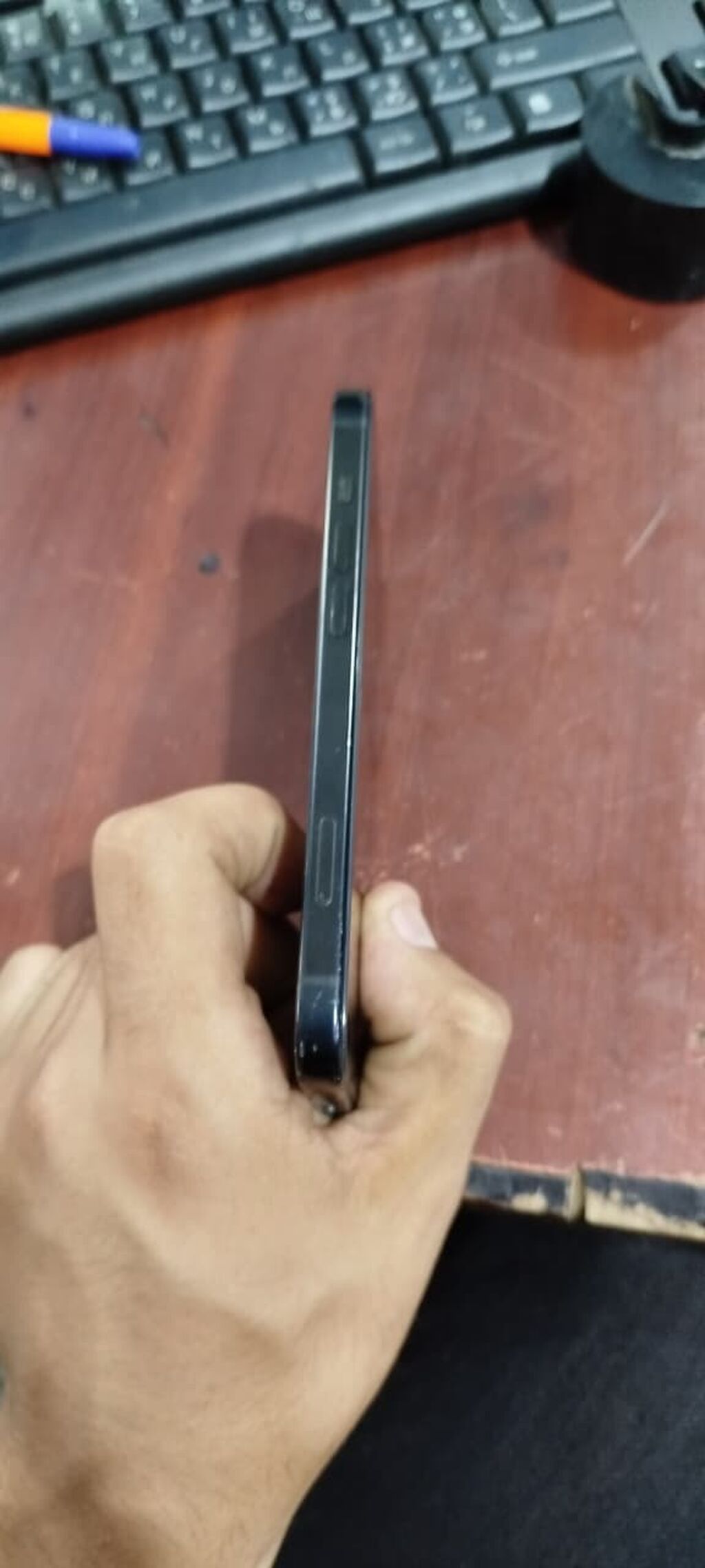 IPhone 15, 128 GB, Black Titanium, Zəmanət, Barmaq izi, Face ID — Apple iPhone, Göytəpə (8)