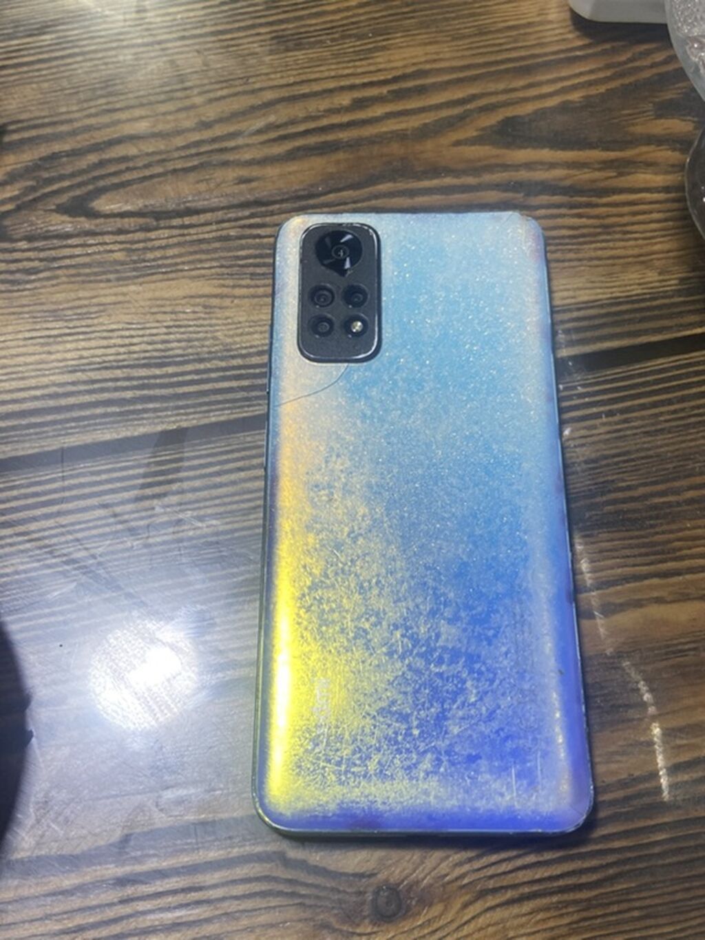 Xiaomi Redmi Note 11 (ehtimal) smartfon - Rəng: gradient göy/sarı — Elektronika, Bakı (2)