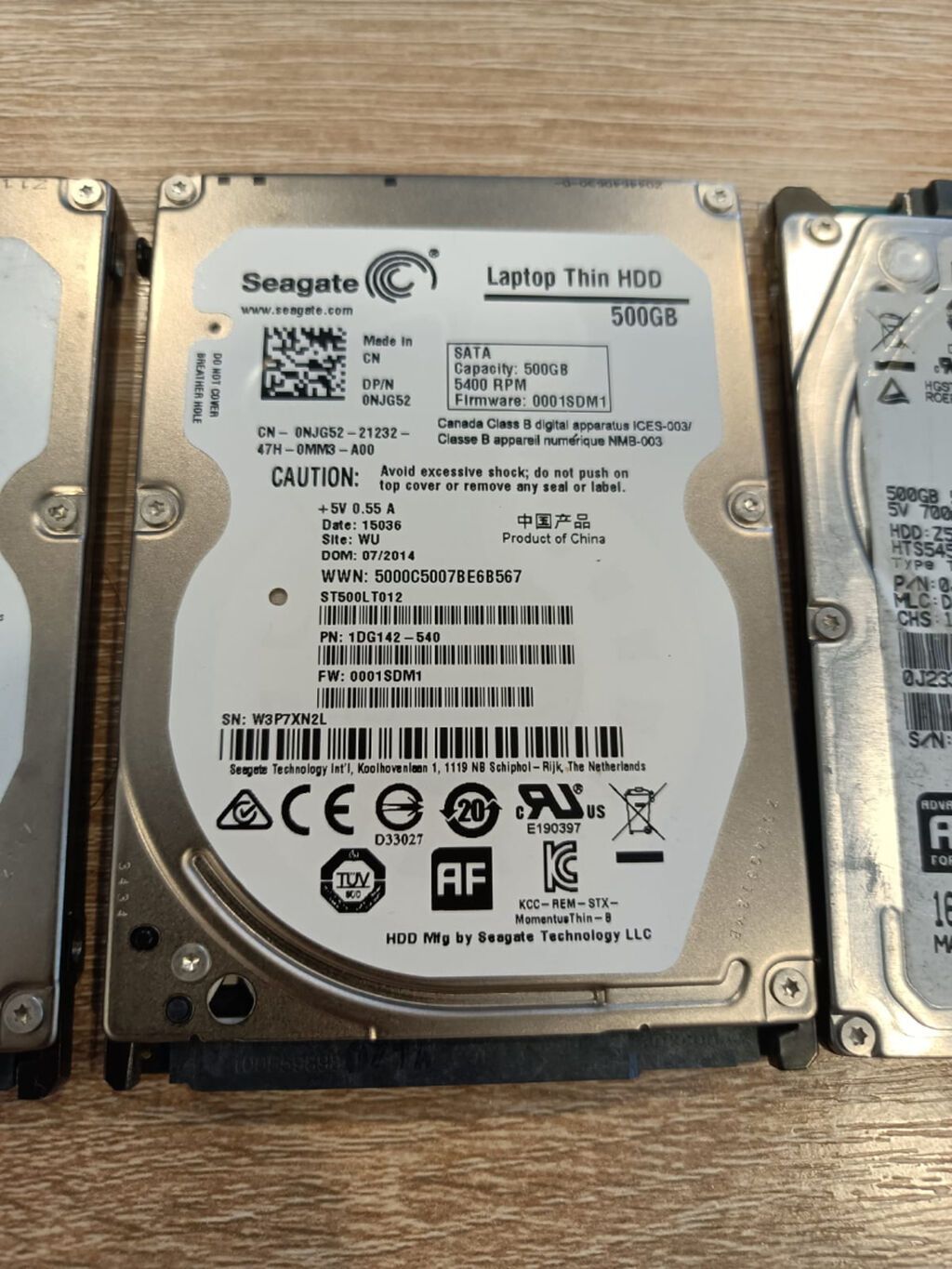 Məhsul: 2-ci əl 2.5" Sata noutbuk HDD-ləri (işlək), hamısı Low Level — Elektronika, Bakı (6)