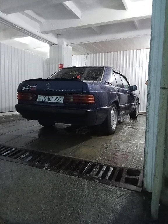 Mercedes 190, 1.8 L, 1990 il, 475 340 km — Avtomobillər, Bakı (4)
