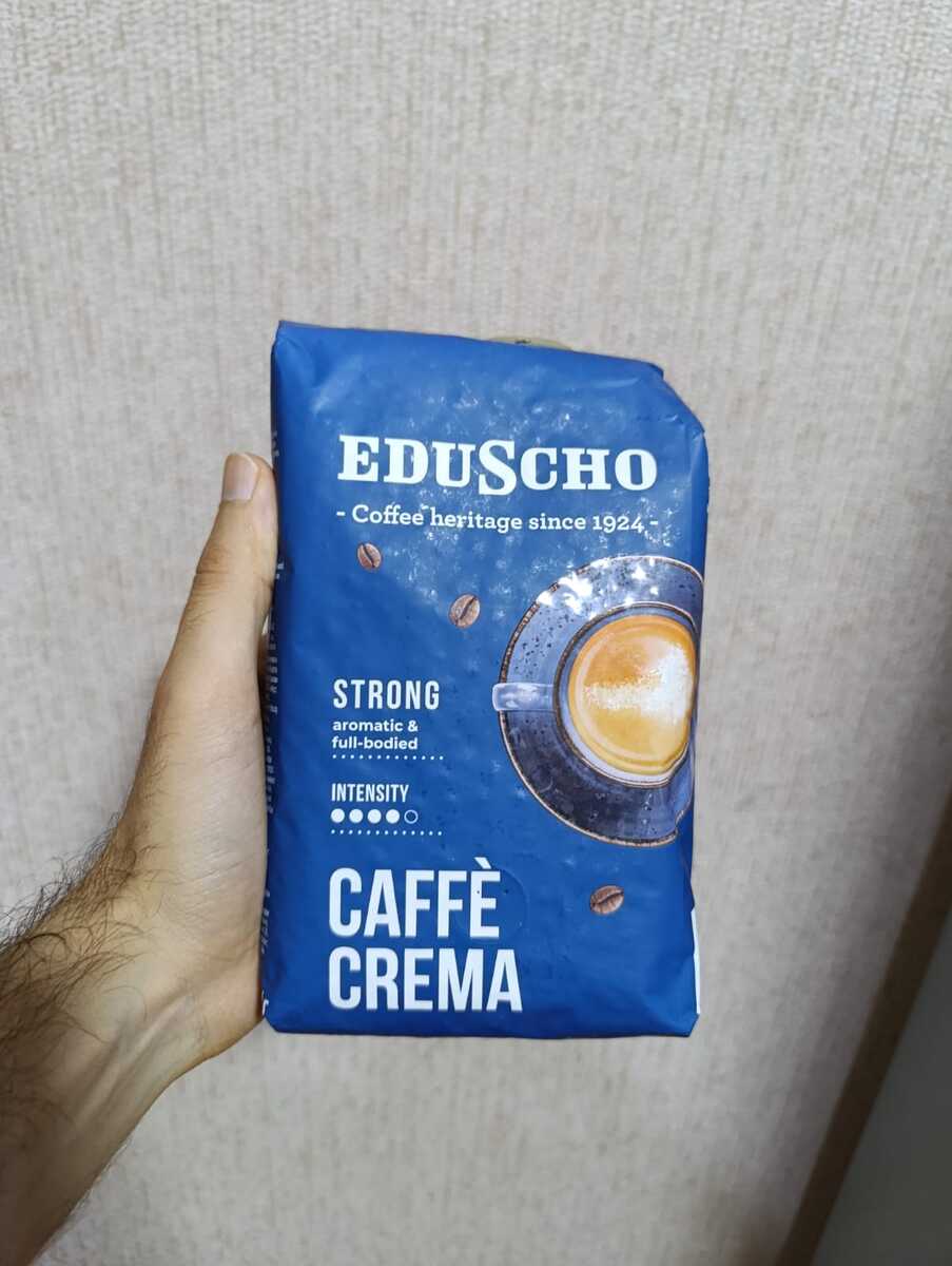 Eduscho Caffè Crema Strong – 500 q — Mallar, Bakı