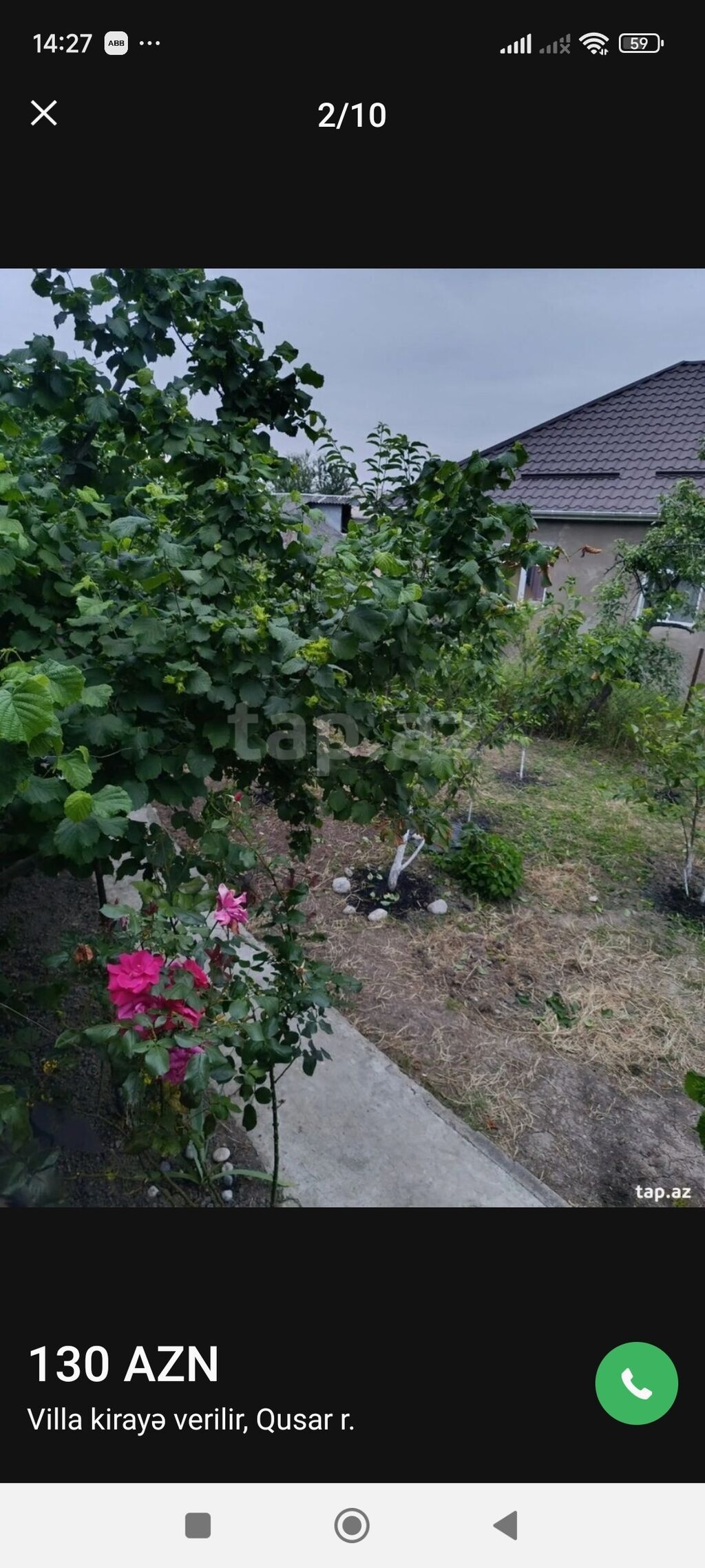 Qusar rayunda sah gag yulun ustunde gunluk kiraye vila verilir — Mebel, Qusar (10)