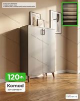 Komod – 33×125×80 sm - Material: 18 mm laminat - Rəng seçimi — Mallar