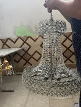 Çılçıraq, 10 və daha çox lampa, Xrustal — İşıqlandırma
