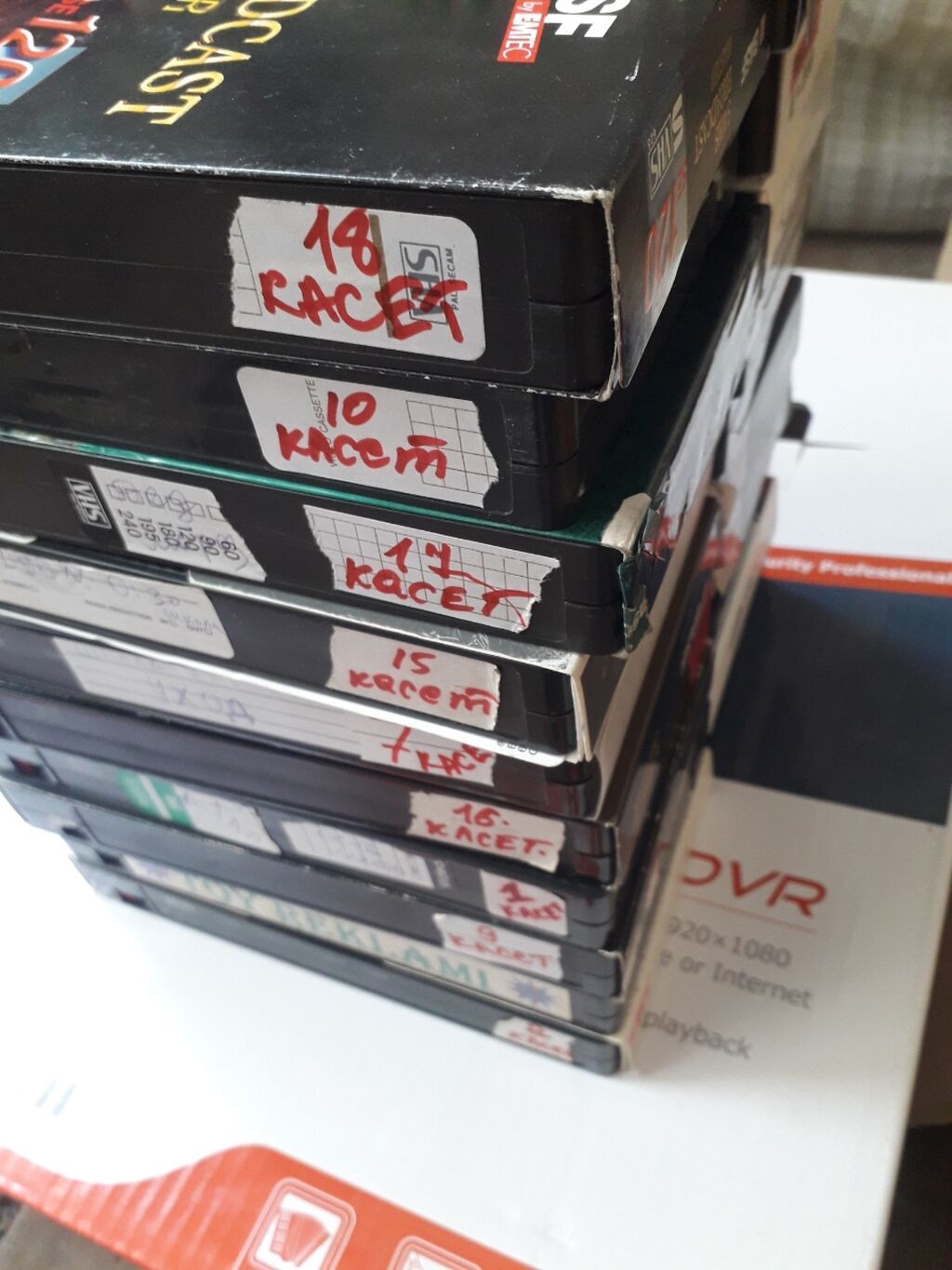 Продаются оптом дефицитные видеокассеты S-vhs Hi-fi stereo master — İdman, hobi, istirahət, Bakı (2)