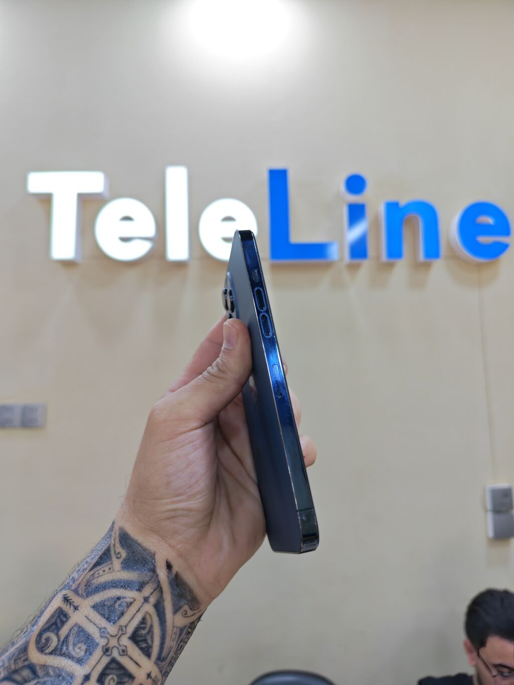IPhone 12 Pro Max, 128 GB, Pacific Blue, Zəmanət, Simsiz şarj, Face ID — Apple iPhone, Bakı (5)