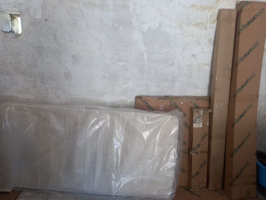 0504024424 Tək nəfərlik çarpayı,matras daxil.Embovooddan — Mebel, Digah (3)
