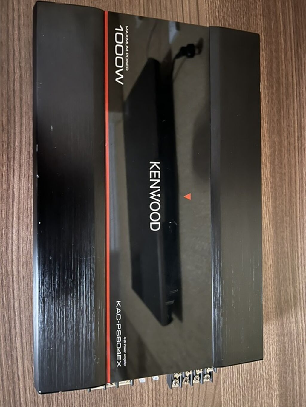 Kenwood KAC-PS804EX avtomobil gücləndiricisi. Model üzərində “4/3/2 — Elektronika, Bakı
