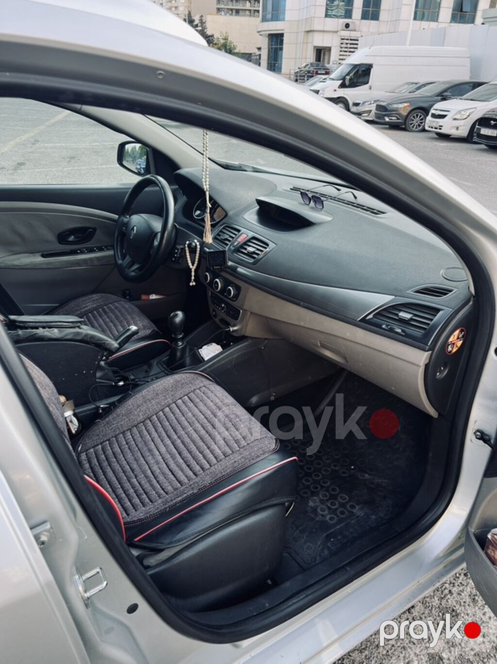 Renault Megane Estate (universaI) – gümüşü rəng Texniki və daxili — Avto, Bakı (4)