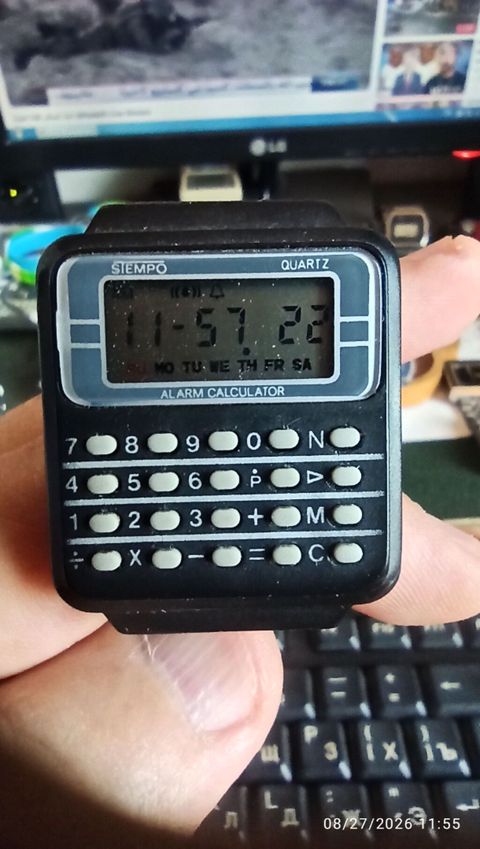 Stempo kalkulator saat 1985 ci ilden galip problemsiz calışır — Bakı
