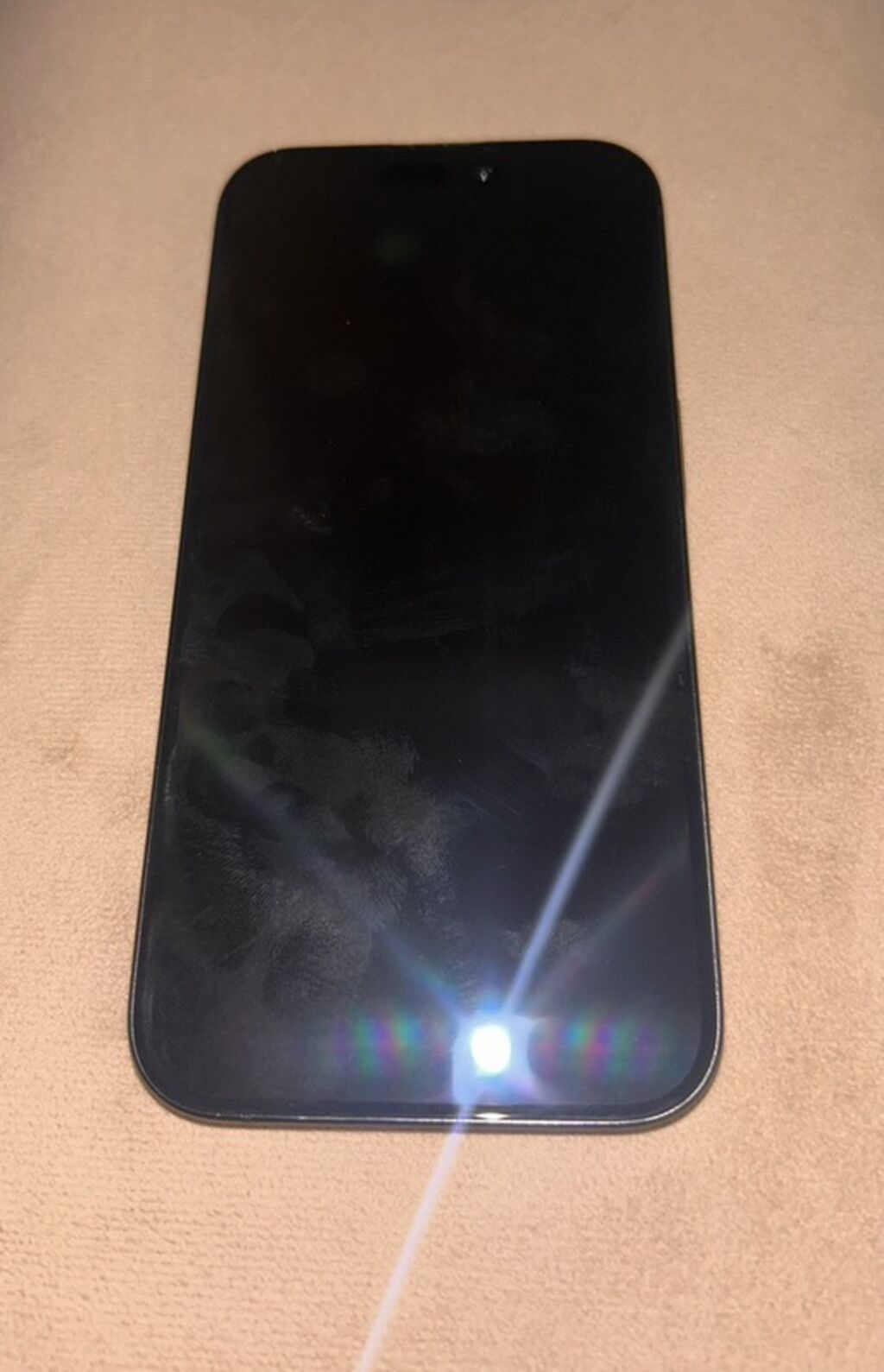 IPhone 15 Pro, Qara, Barmaq izi, Simsiz şarj, Face ID — Apple iPhone, Bakı (2)