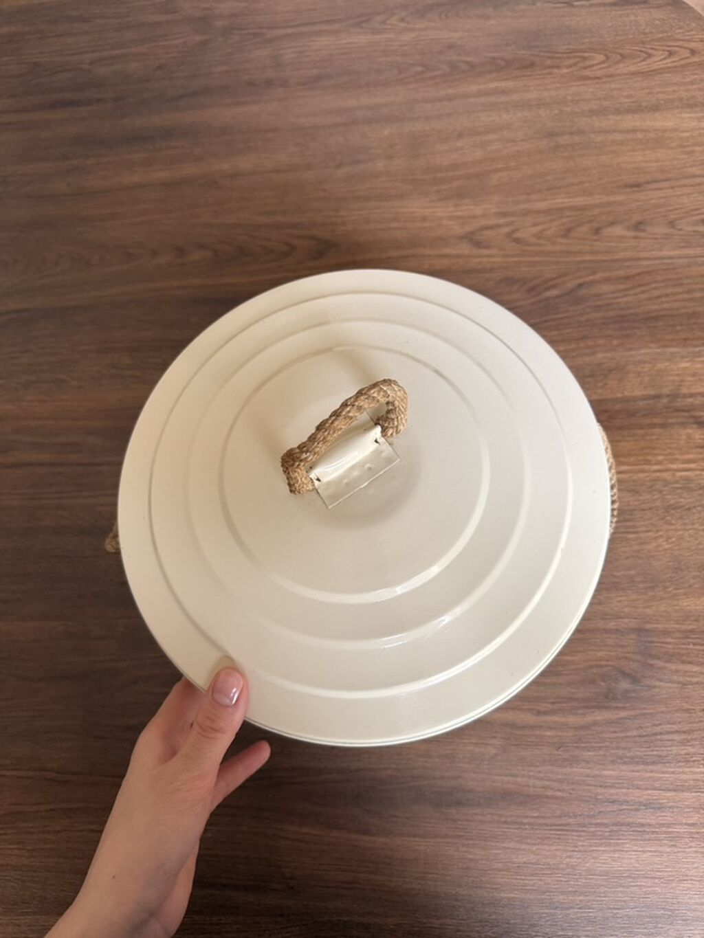 Metal “Ekmeklik / Bread Box” çörək qabı - Material: möhkəm metal — Mallar, Bakı (2)