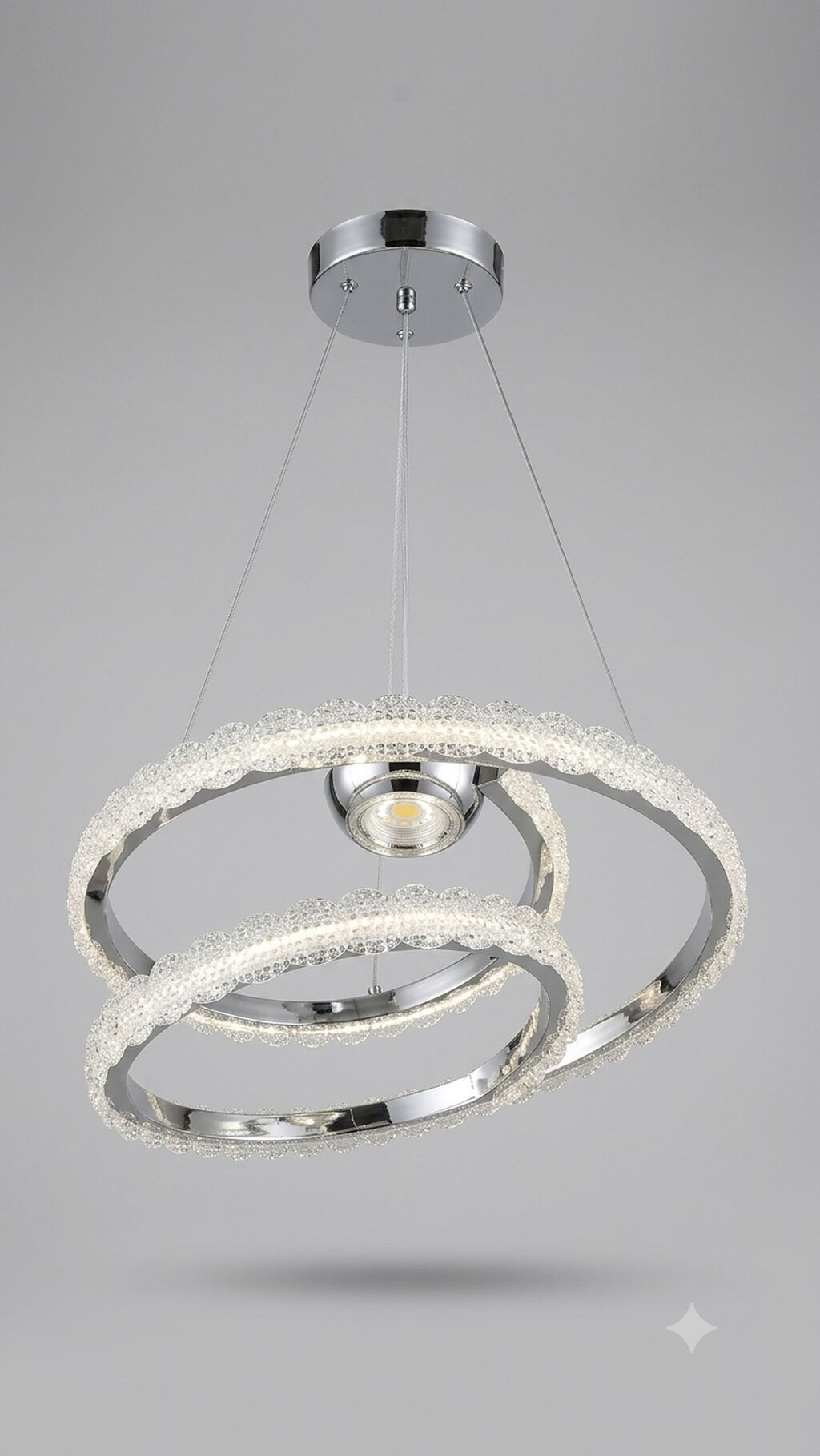 Led Çılçıraq, 4 və daha çox lampa, Metal — İşıqlandırma, Novxanı (9)