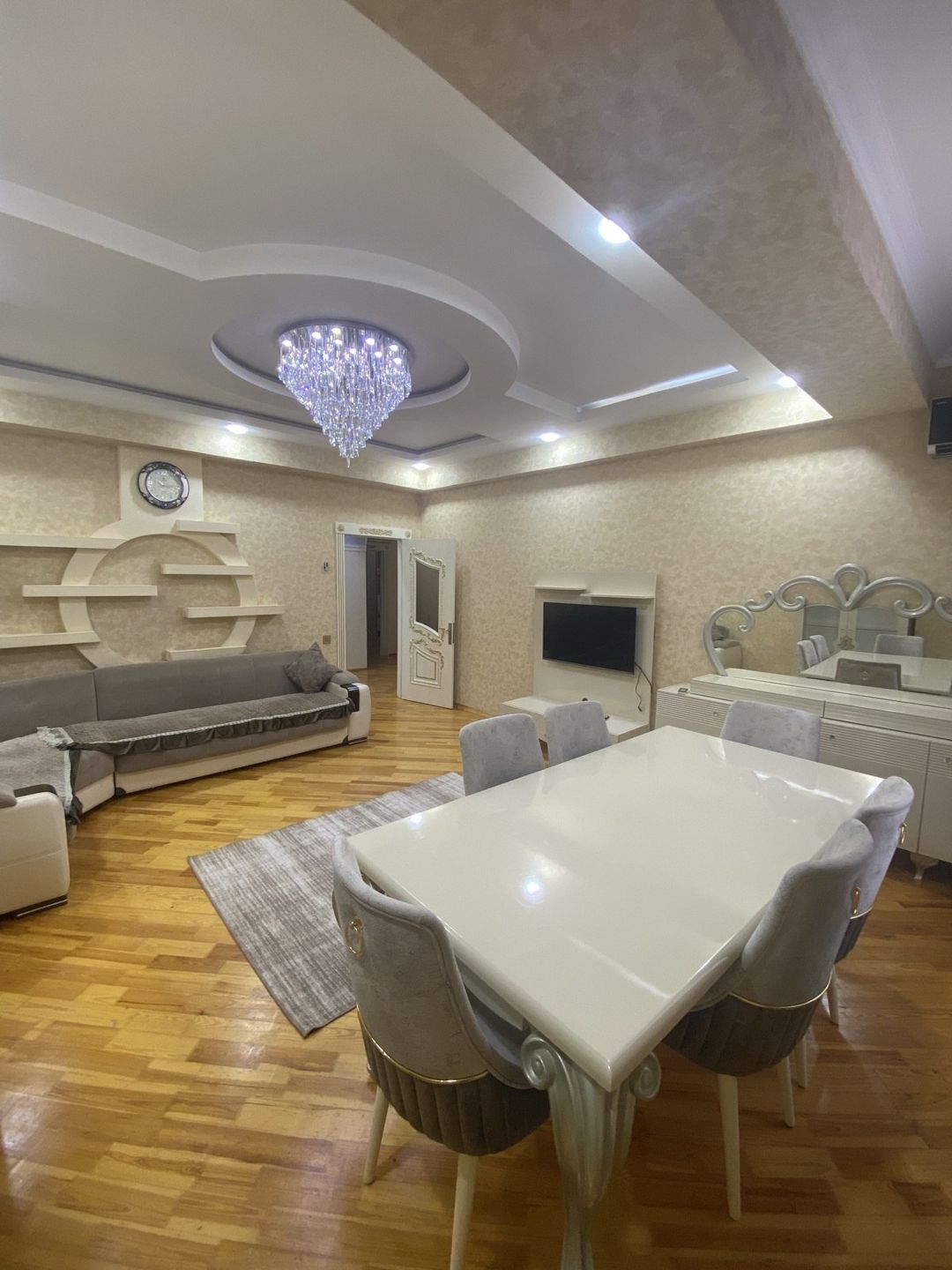4-otaqlı yeni tikili kirayə verilir, Xırdalan ş., 140 m² — Mənzil, Xırdalan (2)