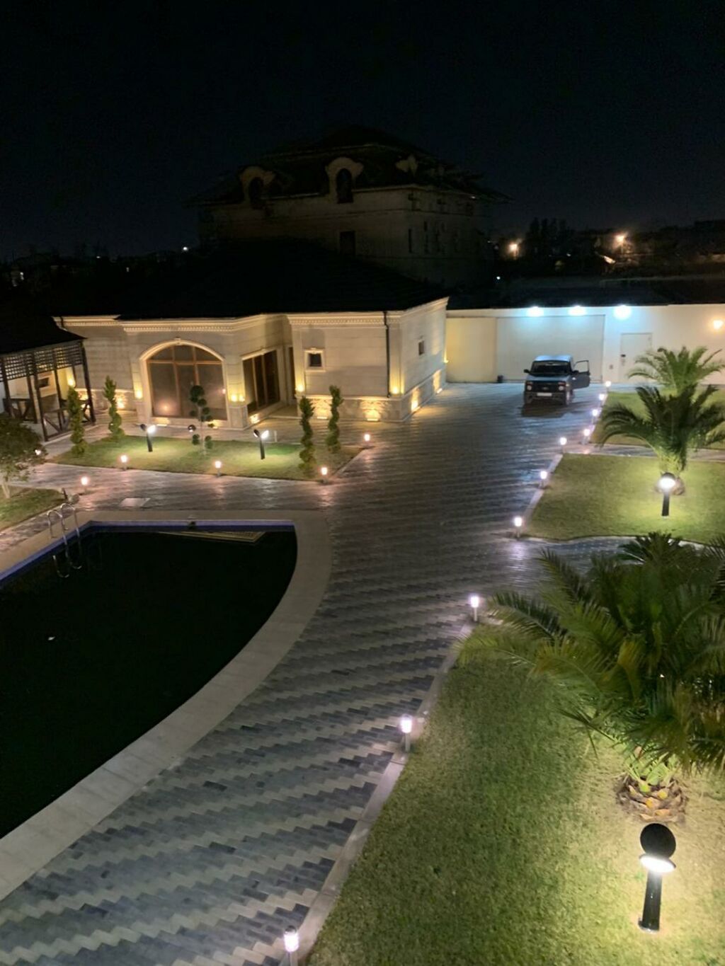 Villa – geniş həyət, hovuz və sauna - İki mərtəbəli, klassik üslubda — Daşınmaz əmlak, Sumqayıt (10)