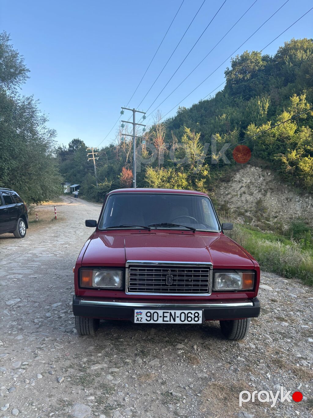 VAZ 2107 sedan - Korpus: 4 qapılı, klassik “qırmızı/bordo” rəng, xrom — Avto, Şamaxı (4)
