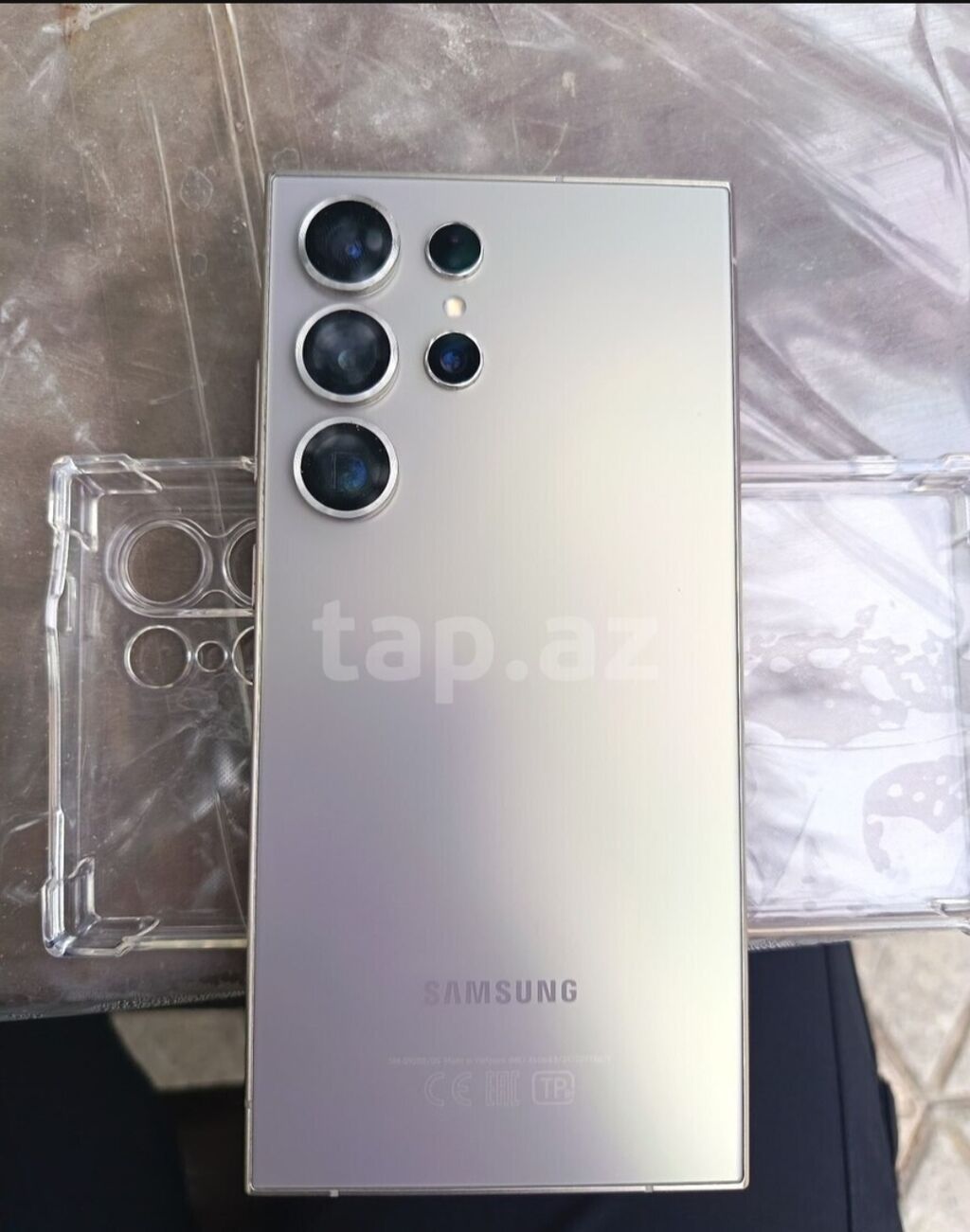 Samsung Galaxy S24 Ultra, 256 GB, rəng - Gümüşü, Sensor, Barmaq izi, İki sim kartlı — Samsung, Cəlilabad (2)