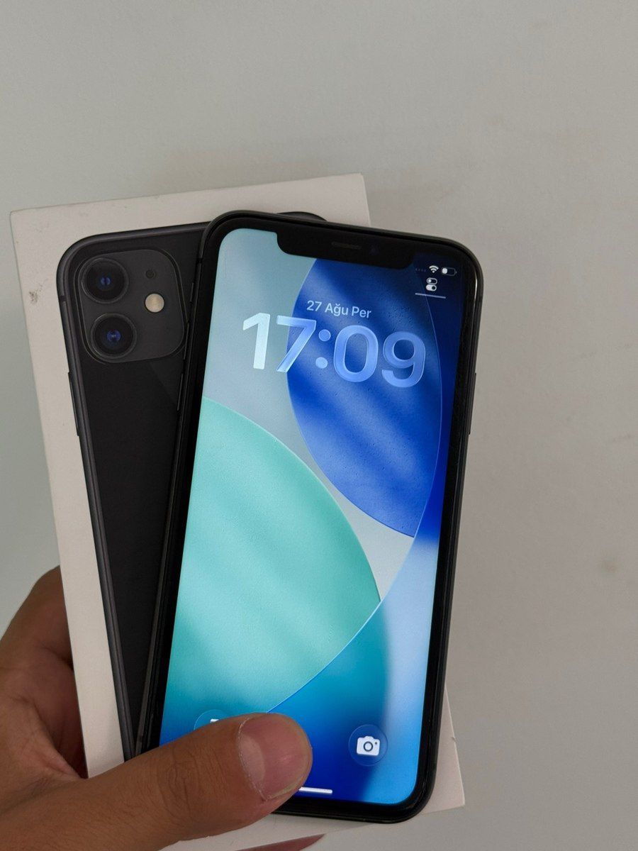 Apple iPhone 11 Black 64GB/4GB — Smartfonlar, Bakı (2)