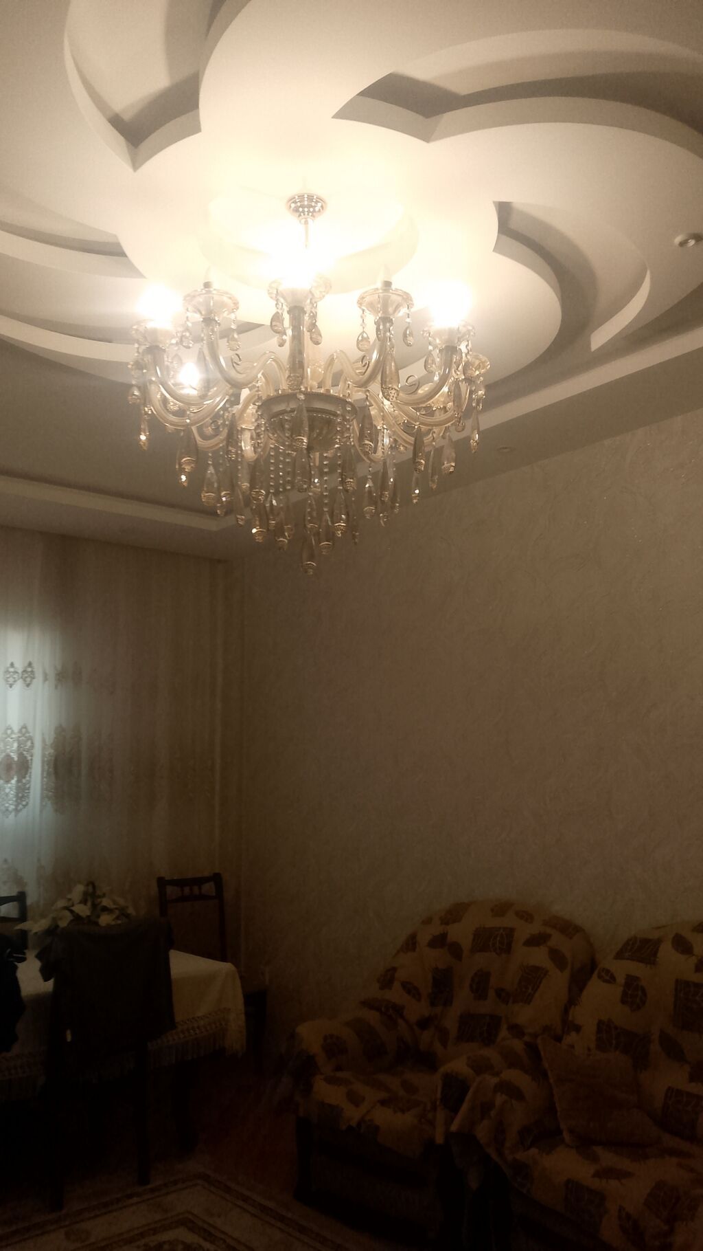 Çılçıraq, 10 və daha çox lampa, Xrustal — İşıqlandırma, Bakı