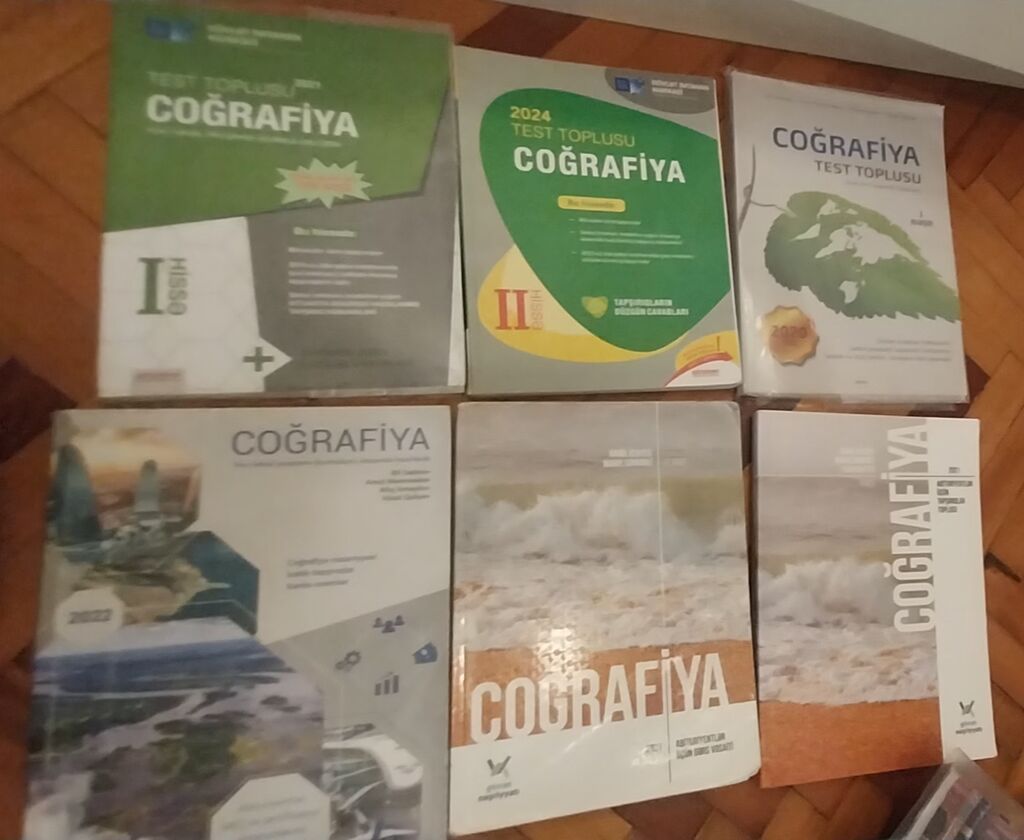 Coğrafiyaya aid tədris vəsaiti və test toplulari 20 yanvar,elmlər — Kitablar və jurnallar, Bakı