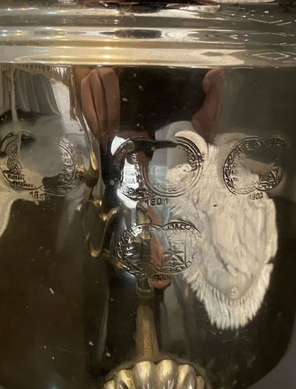 Qədim samovar, 1900 il, Vəziyyəti: Yaxşı — Mallar, Bakı (5)