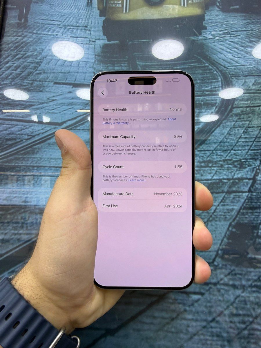 Apple iPhone 15 Pro Max Natural Titanium 512GB/8GB — Smartfonlar, Bakı (3)