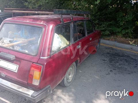 VAZ 2104 universal, qırmızı rəng - Kuzov: 5 qapılı universal, arxa