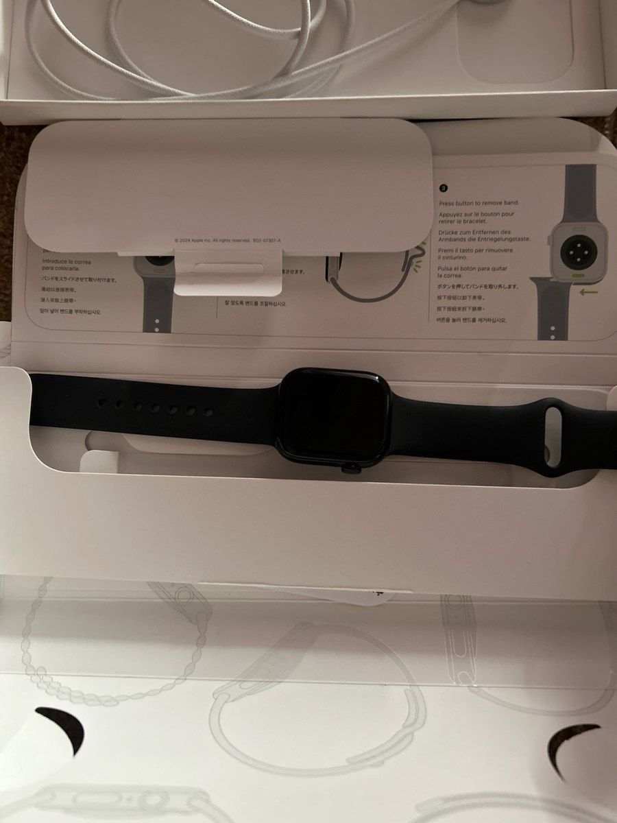 Apple Watch Series 10 Aluminum Jet Black 42mm — Elektronika, Bakı (2)