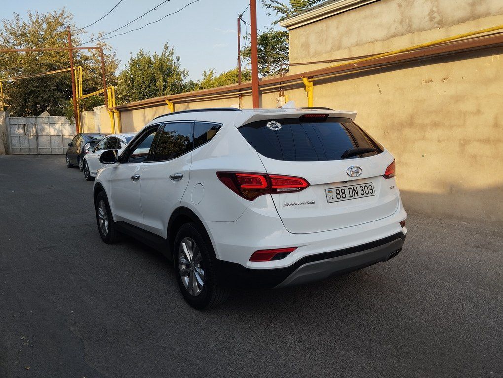 Hyundai Santa Fe, 2.0 L, 2017 il, 149 300 km — Avtomobillər, Bakı (6)