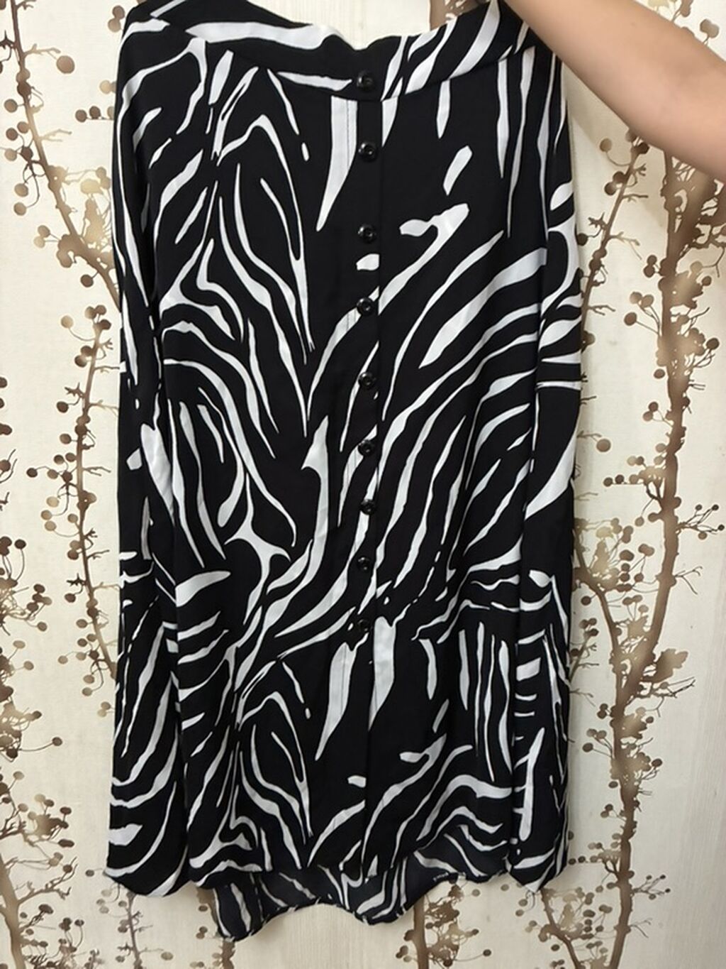 Qadın yubkasi – zebra naxışlı - Rəng: qara-ağ, zebra printi - Dizayn — Şəxsi əşyalar, Bakı (3)