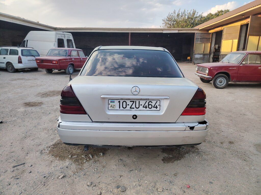 Mercedes C 180, 1.8 L, 1995 il, 475 362 km — Avtomobillər, Bakı (6)