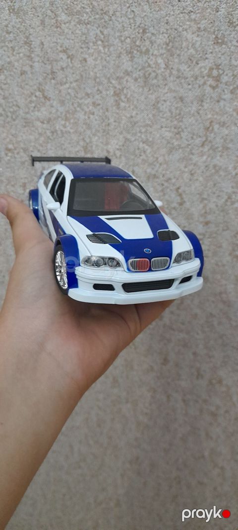 Bmw m3 e46 1:24 Ölçüdə Model Təzədir Səsli və İşıqlı — Bakı
