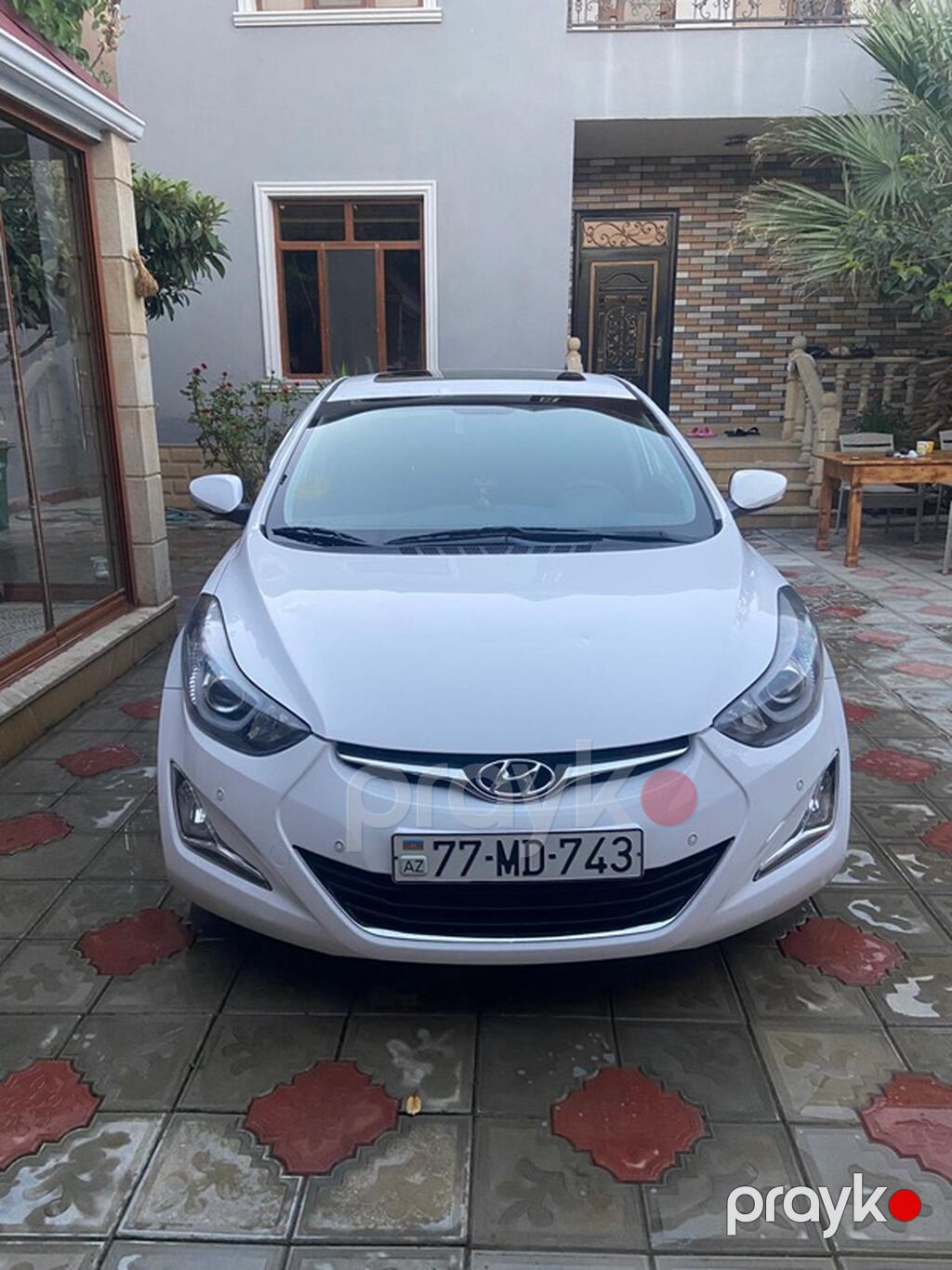 Hyundai Avante: 1.6 l 2013 il Sedan 77-MD-743 — Avto, Masazır (9)