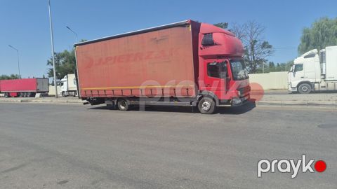 Yükdaşıma üçün tentli yük maşını - Markalı tentli (perdəli) kuzovlu