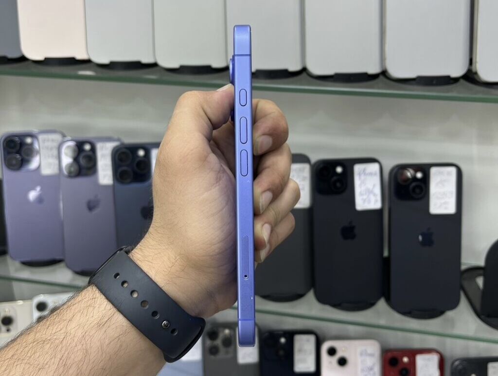 IPhone 16, 128 GB, Mavi, Face ID — Apple iPhone, Sumqayıt