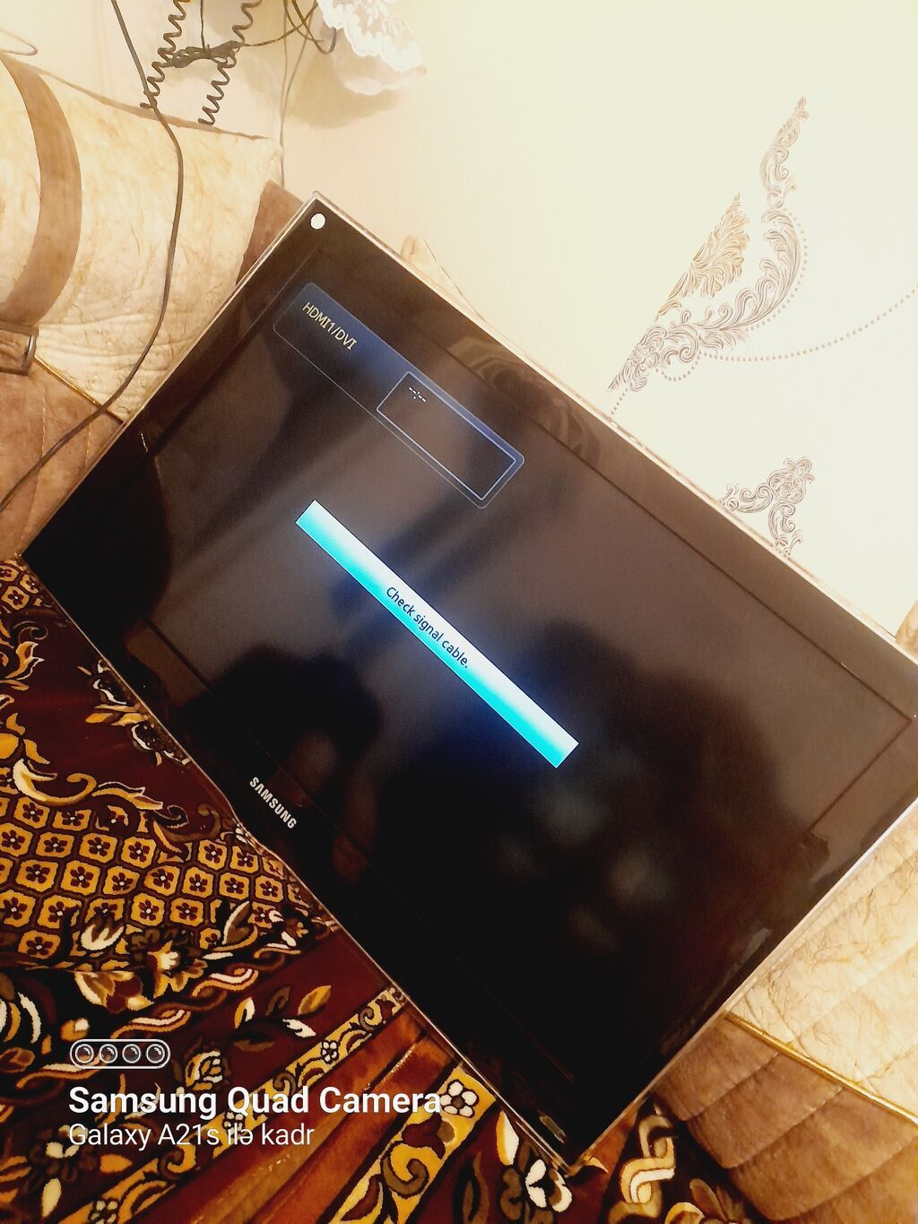 Samsung LCD televizor - Ekran diaqonalı: təxminən 32" - Model — Televizorlar, Masazır (4)