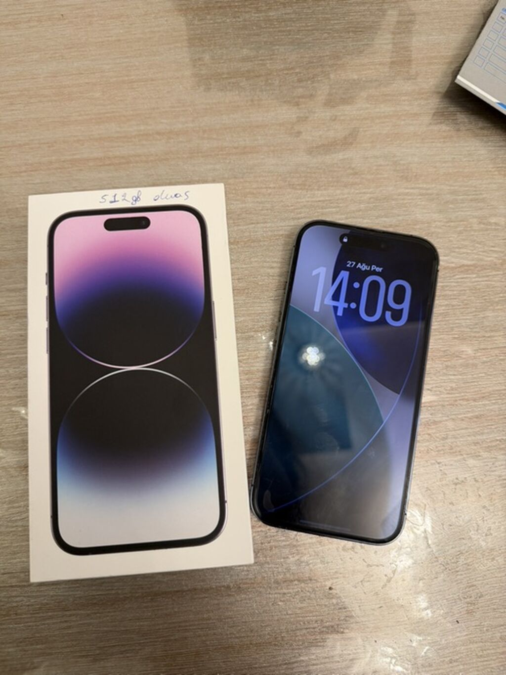 IPhone 14 Pro, 512 GB, Deep Purple, Zəmanət — Apple iPhone, Bakı (2)