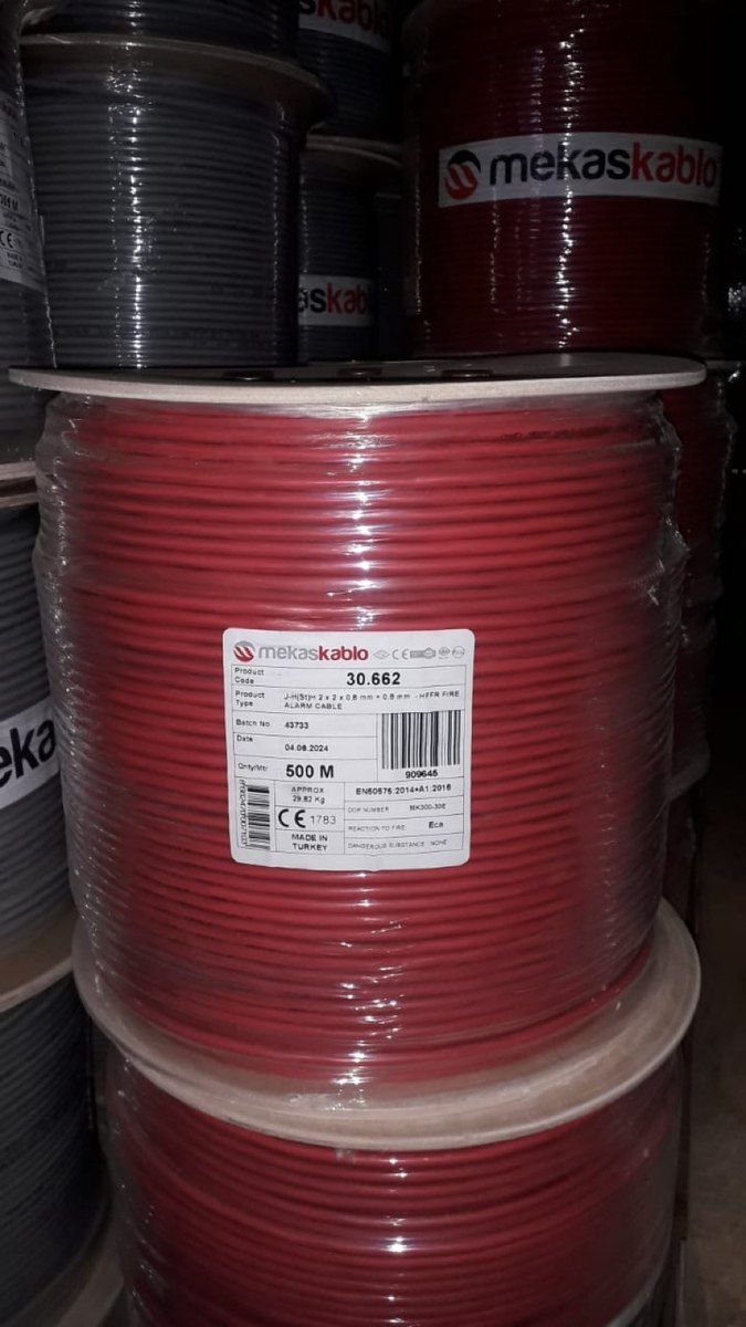 Mekas yanğın kabeli 2x2x0.8mmx0.4mm J-Y(St)Y — Elektronika, Bakı