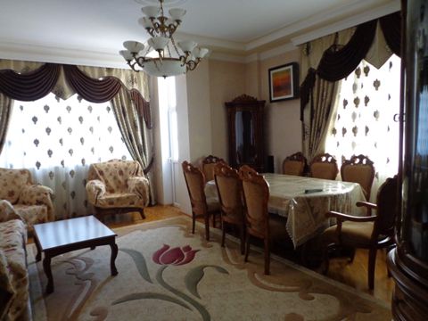3-otaqlı yeni tikili kirayə verilir, N.Nərimanov m., 110 m² — Bakı