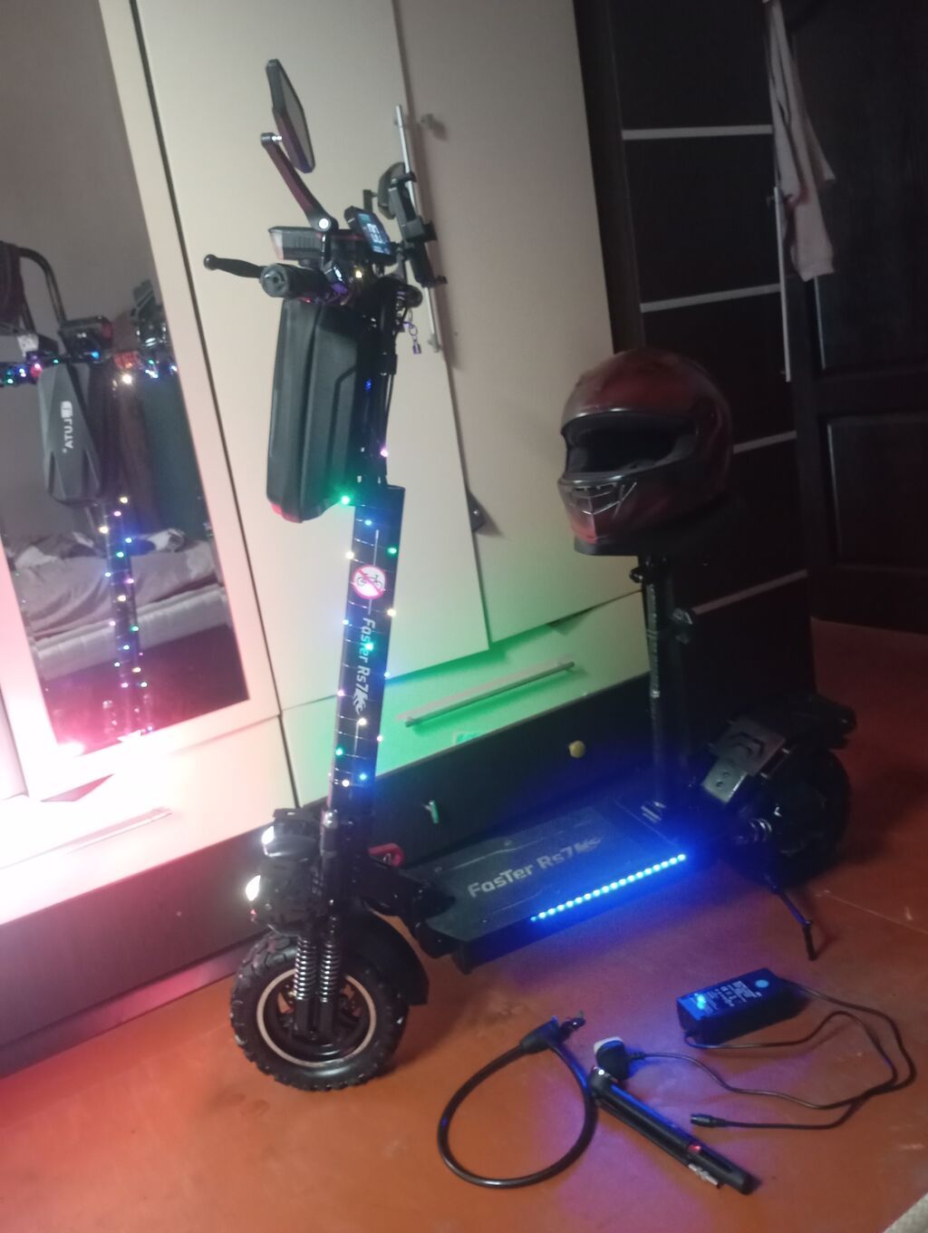 Foster RS7 elektrik skuter Foster RS7 modeli elektrik sku yeniter — Mallar, Digah (9)